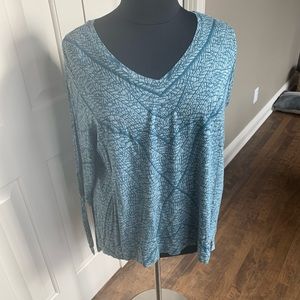 Soma split sleeve top XXL